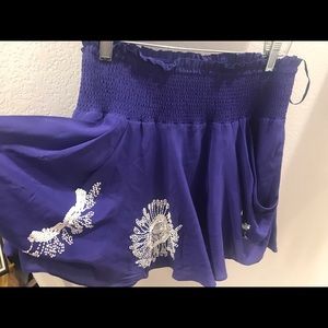 Anthropologie Silk Skirt